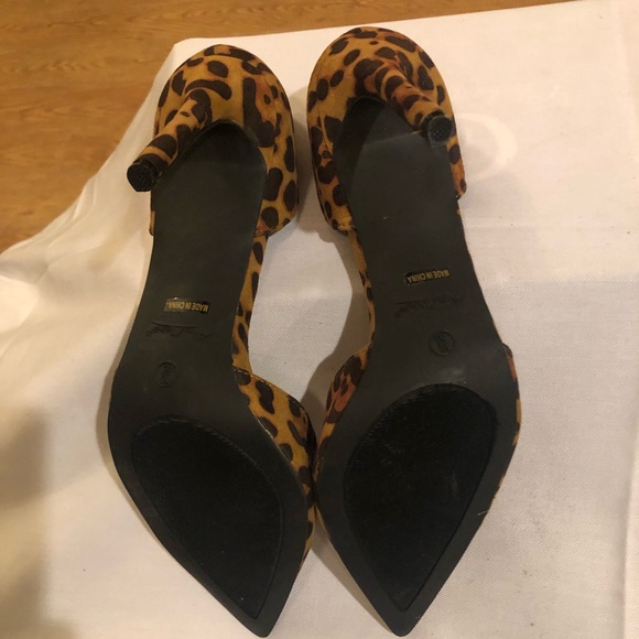 Anne Michelle Leopard Print Size 10 High Heel Shoe - Picture 6 of 6